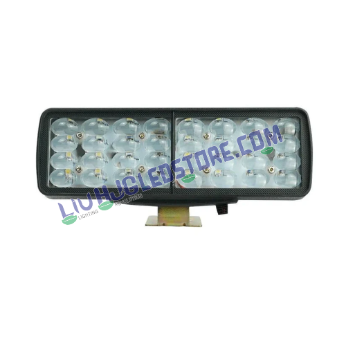 HJG 32 LED Rectangular Fog Lights | High Intensity LED Driving Lamps for Bikes, Cars (Set of 2)