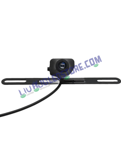 HJG Devil Eye License Plate Shadow Projector Light – Ground Projection in Red/Blue/White/Purple for Bikes, Cars & SUVs (Universal Fit)