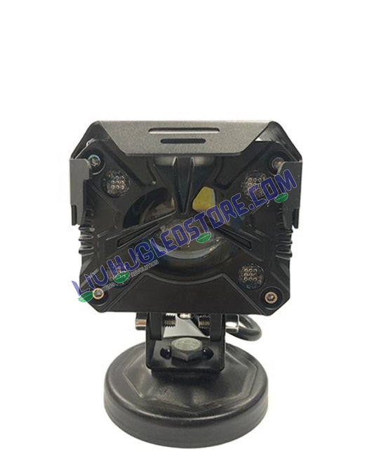 HJG P24 Mega Drive Dual Lens 120W Fog Lights with Multi DRL – Cool White LED for Bikes, Cars, Thar & Jeep (Set of 2)