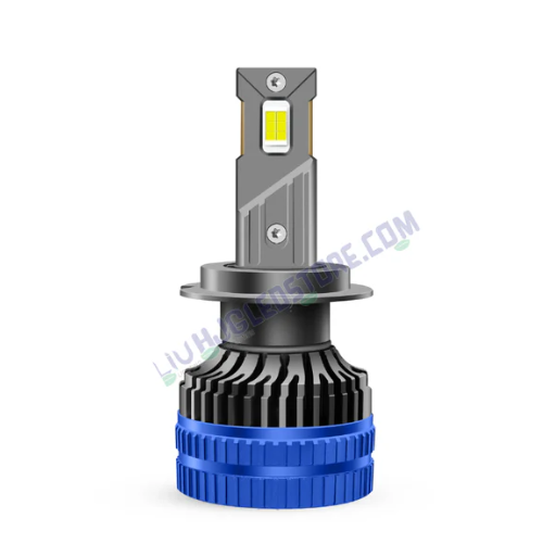 LIU HJG Original 150W H4 LED Headlight Bulb for Cars & Motorcycles (2024 Model) – White Dual Beam (High/Low) LED Headlamp with Cooling Fan | 1 Piece