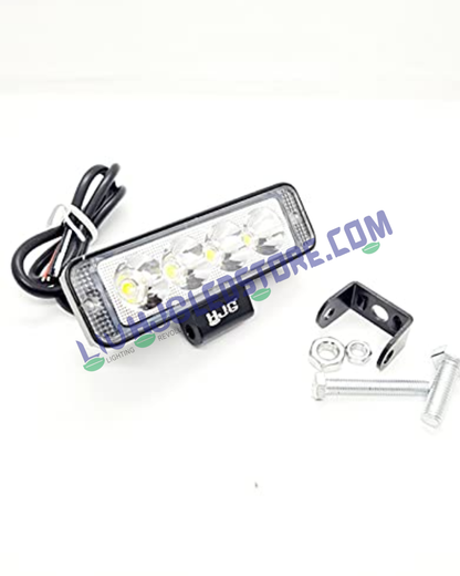 HJG 4 LED High Power Fog Light for Bikes & Cars – Waterproof Spotlight with Heavy Clamp and Aluminum Body (Single Unit)