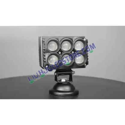 HJG M Series 6x6 RGB DRL Projector Fog Light 30W with White and Yellow Modes for Cars and Bikes (Single Piece)