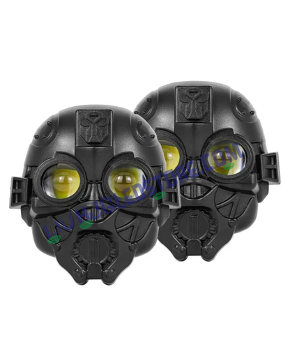 HJG Transformer 40W LED Fog Light – Multi-Color (White/Yellow/Warm White) Universal Light for Bikes & Cars (Single Piece)