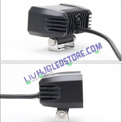 HJG W26 Bezelless Blade 60W CREE LED Fog Light – Square Edge Ultra-Wide White Beam for Cars & Bikes (Single Unit)
