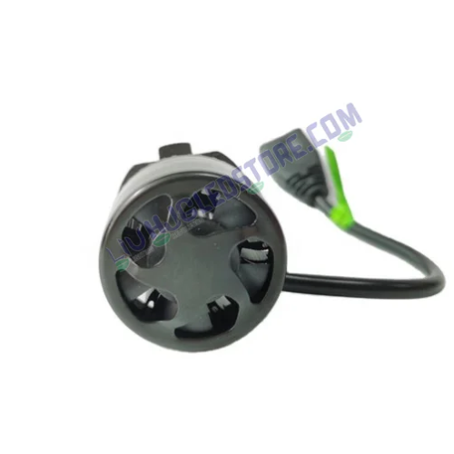HJG M4 H4 Four-Sided LED Headlight Bulb with Cooling Fan – 55W White Headlamp Conversion Kit for Bikes, Cars, SUVs & Motorcycles