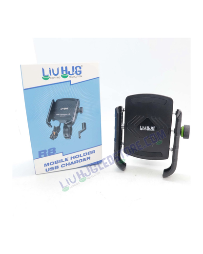 Universal Bicycle Mobile Holder with 360° Rotatable Design – Secure Phone Mount for Bikes (Pack of 1)