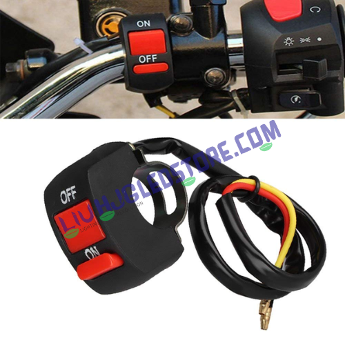HJG Projector Angel Eyes LED Fog Lights with Red DRL Ring & Switch – Universal Fit for Bikes (Pack of 2)