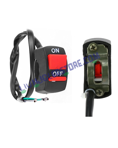 HJG U5 CREE LED Driving Fog Light in Aluminum Body with Switch for All Motorcycles, ATV and Bikes and Cars (15W, White Light, 2 PCS)
