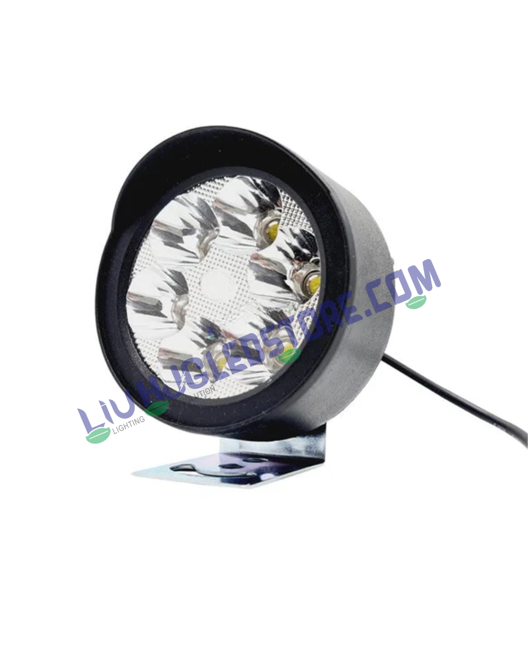 HJG 6 LED Cap Fog Lights with Switch – High Power Waterproof Auxiliary Lights for Bikes & Cars