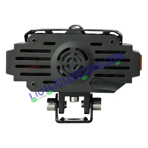 HJG Hazard Series S60 Dual Lens 80W LED Fog Lights with Red & Amber DRL – White/Yellow Beam (Set of 2)