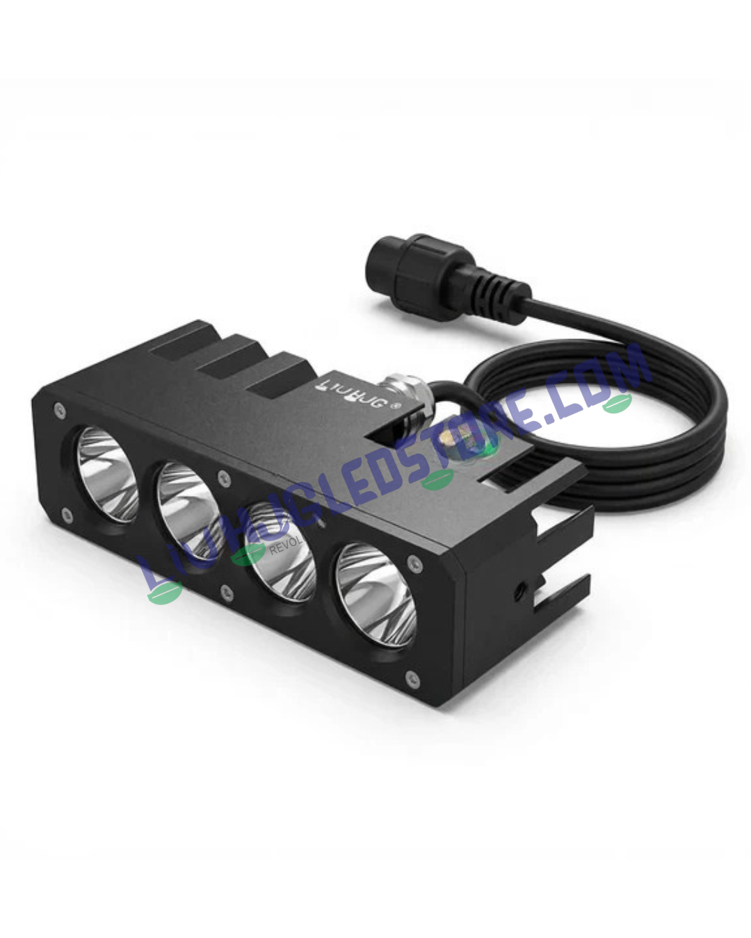 HJG Hammer 4 Quad Lens 200W Magnetic Fog Light – Dual Beam White/Yellow Hi-Lo LED with Spot & Flood Combo for Cars, SUVs & Trucks (Universal Fit)