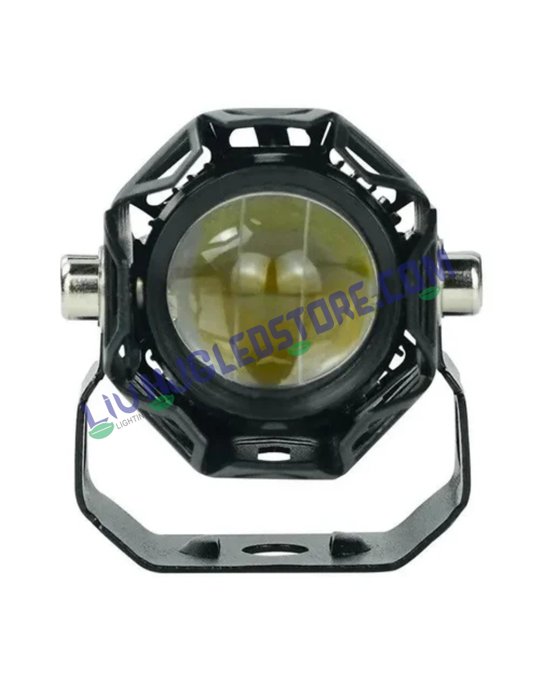 HJG Dual Mini 60W LED Fog Lights (Set of 2) – Auxiliary Driving Lights for Bikes & Cars