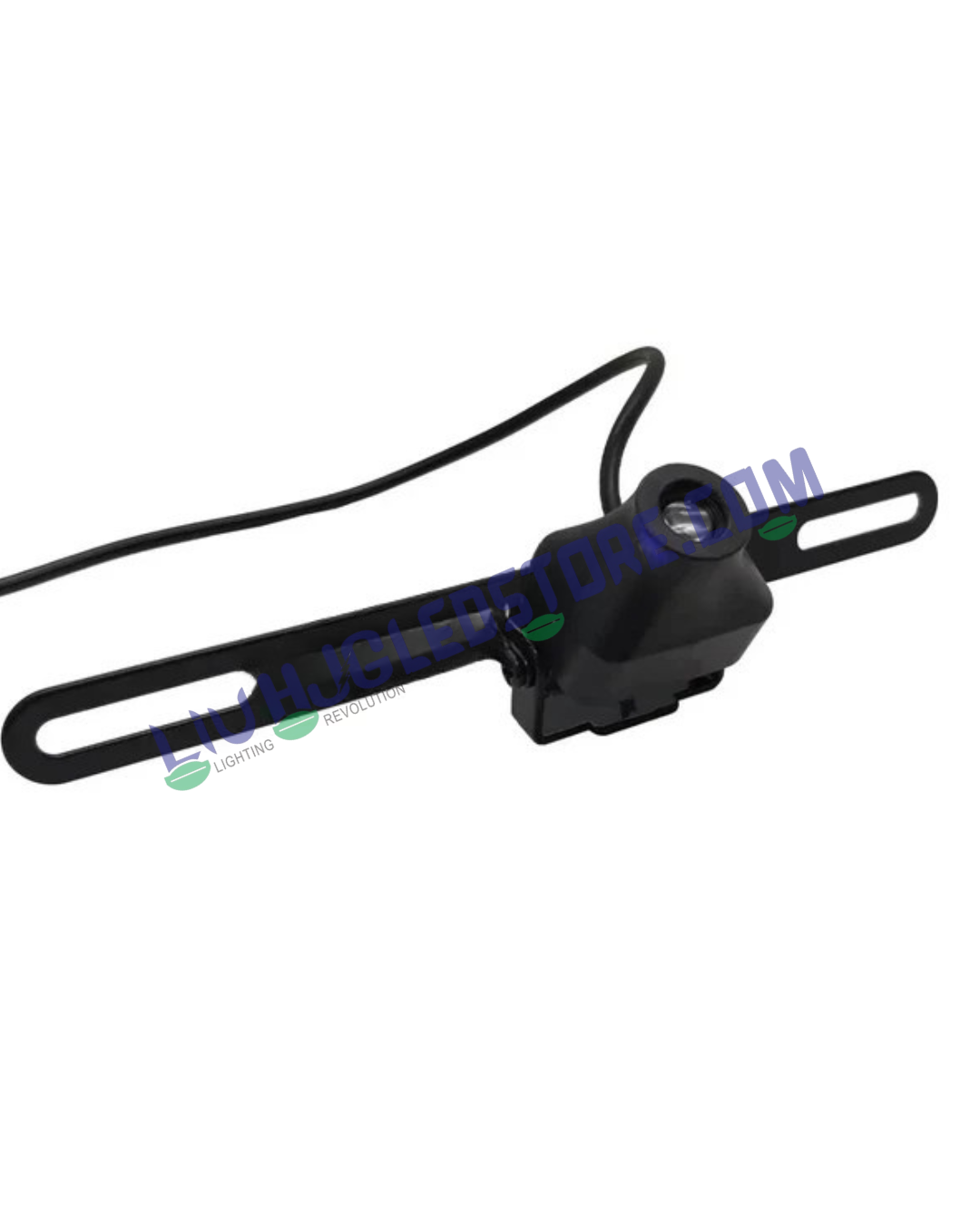 HJG Devil Eye License Plate Shadow Projector Light – Ground Projection in Red/Blue/White/Purple for Bikes, Cars & SUVs (Universal Fit)