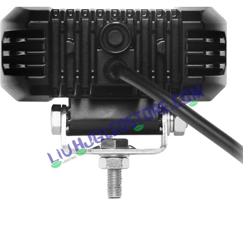 HJG W26 Bezelless Blade 60W CREE LED Fog Light – Square Edge Ultra-Wide White Beam for Cars & Bikes (Single Unit)