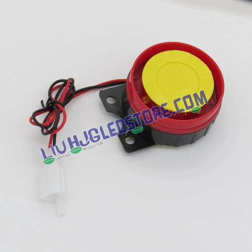 HJG Keyless Push-Button Motorcycle Alarm System | 125dB Siren, Flashing Light & Anti-Theft Security | Remote Keyless Start/Stop, Engine Immobiliser | Universal Bike & Scooter Alarm Kit