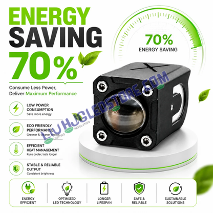 LIU HJG 20W Tiny Laser Cannon LED fog light featuring energy-efficient LED technology and low power consumption