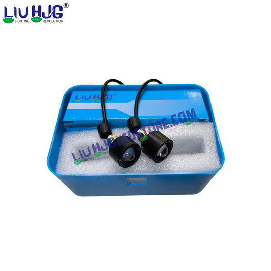 LIU HJG Strobe Light J-W23 2pc Strobe Flashing Light with Switch for All Motorcycles