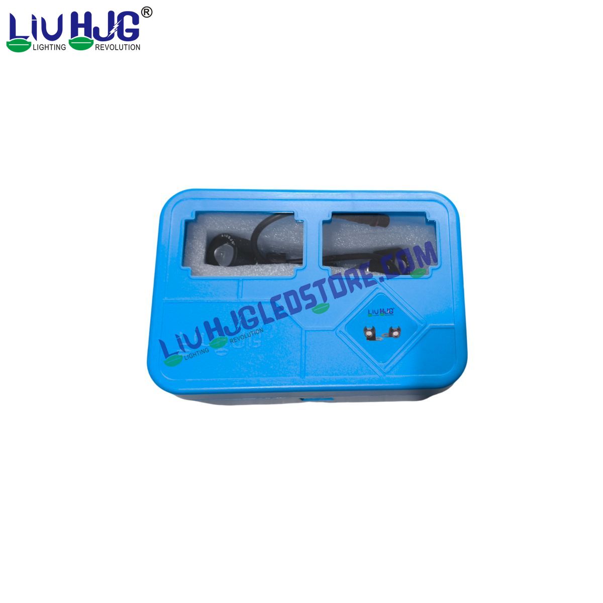 LIU HJG Strobe Light J-W23 2pc Strobe Flashing Light with Switch for All Motorcycles