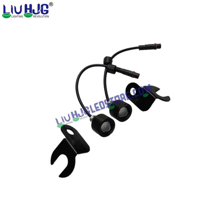 LIU HJG Strobe Light J-W23 2pc Strobe Flashing Light with Switch for All Motorcycles