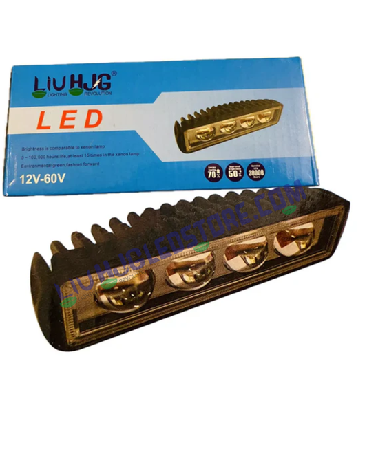 HJG S-13 40W LED Fog Light (Single Unit) – High Brightness 12V-80V Universal Fog Lamp for Cars & Bikes