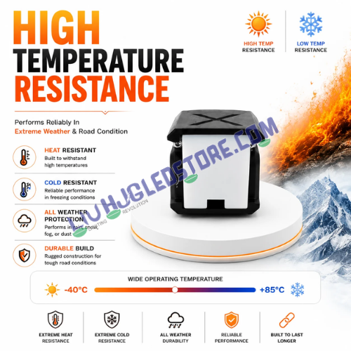LIU HJG Tiny Laser Cannon 20W LED fog light designed for high and low temperature performance from -40°C to +85°C